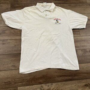 Vintage 80s Disney Mickey Golf Club Polo Shirt